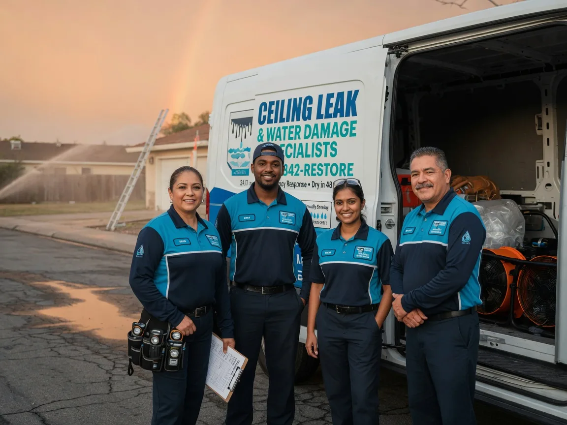 Ceiling Leak Cleanup company in Dresden, OH